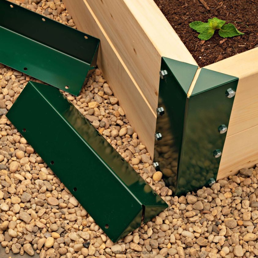 Garrett Wade 6'' Garden Bed Corners (4) 8628N2181 Garden
