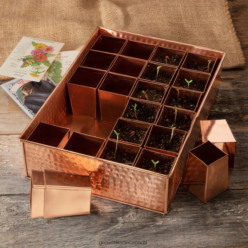 Garrett Wade Copper Seed Starting Tray 8628N2134 Garden