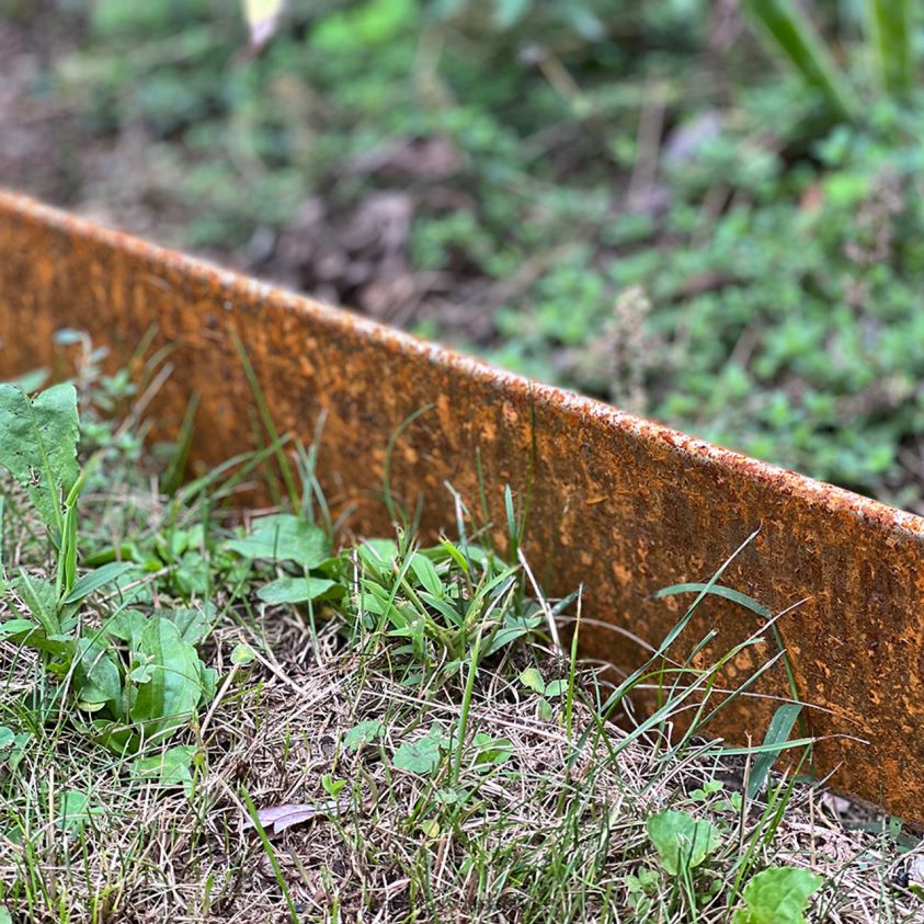 Garrett Wade Cor-Ten Garden Edging (5 sections) 8628N2166 Garden