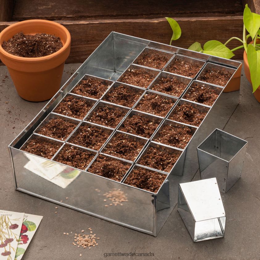 Garrett Wade Galvanized Seed Starting Tray 8628N2144 Garden
