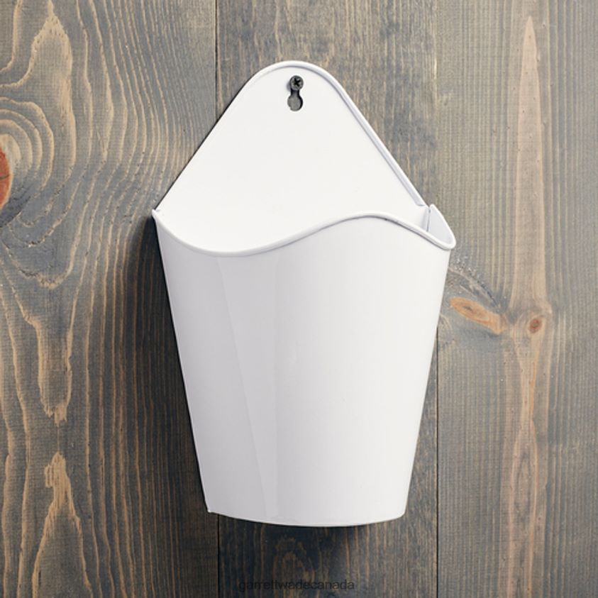 Garrett Wade Galvanized Steel Wall Hanging Planters 8628N2174 Garden