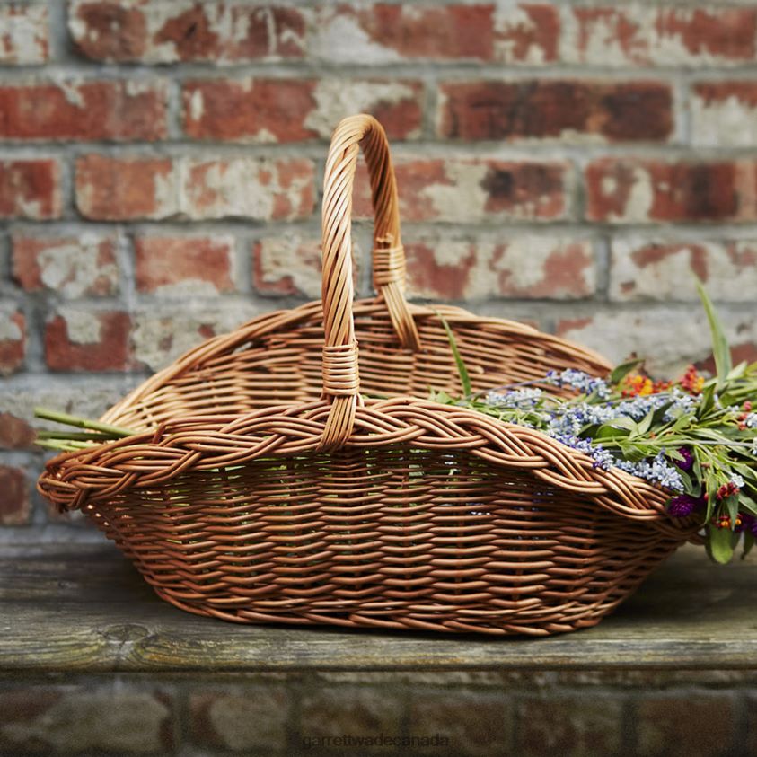 Garrett Wade Handwoven Wicker Garden & Home Basket 8628N2129 Garden
