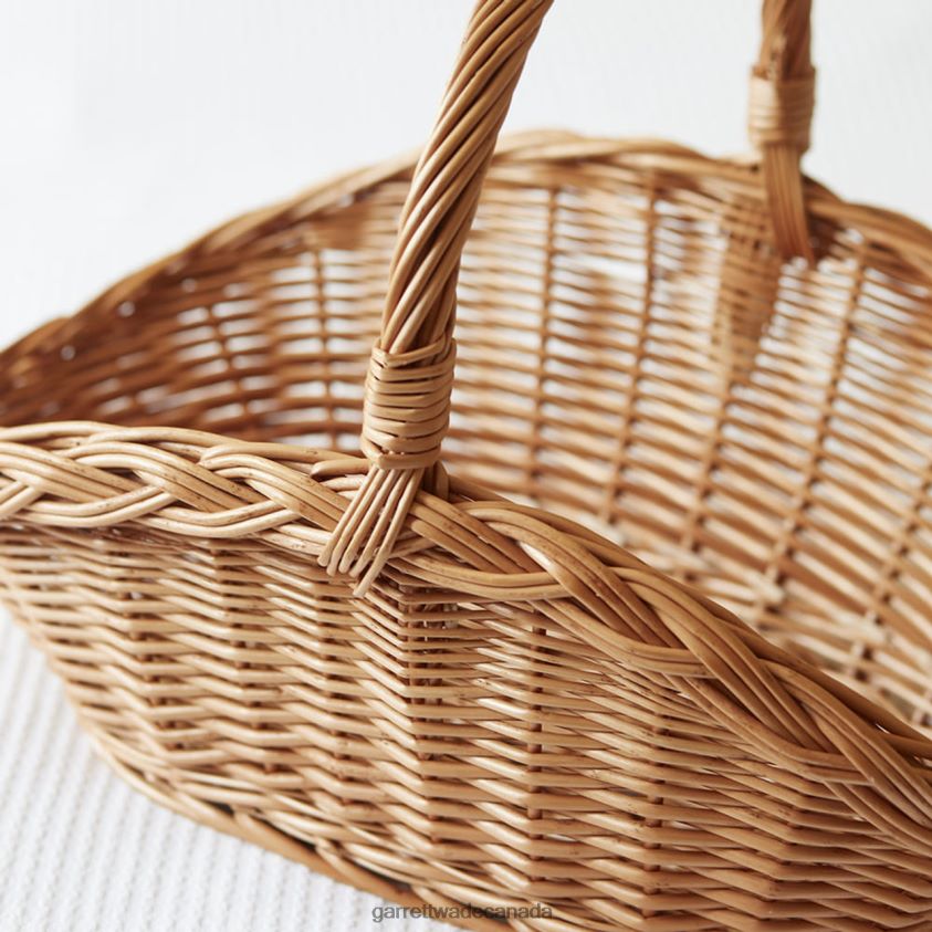 Garrett Wade Handwoven Wicker Garden & Home Basket 8628N2129 Garden