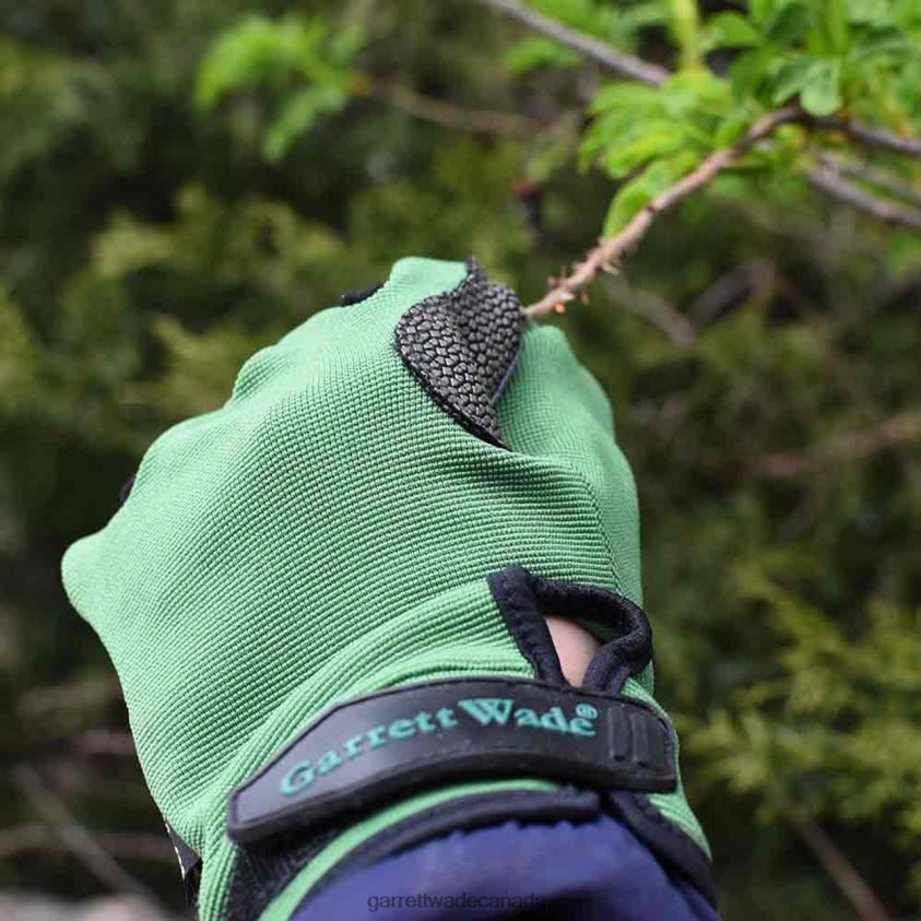 Garrett Wade Puncture Resistant Gardening Gloves- Green 8628N2138 Garden