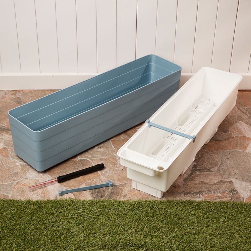 Garrett Wade Self-Watering Window Planters - 23'' Long 8628N2175 Garden