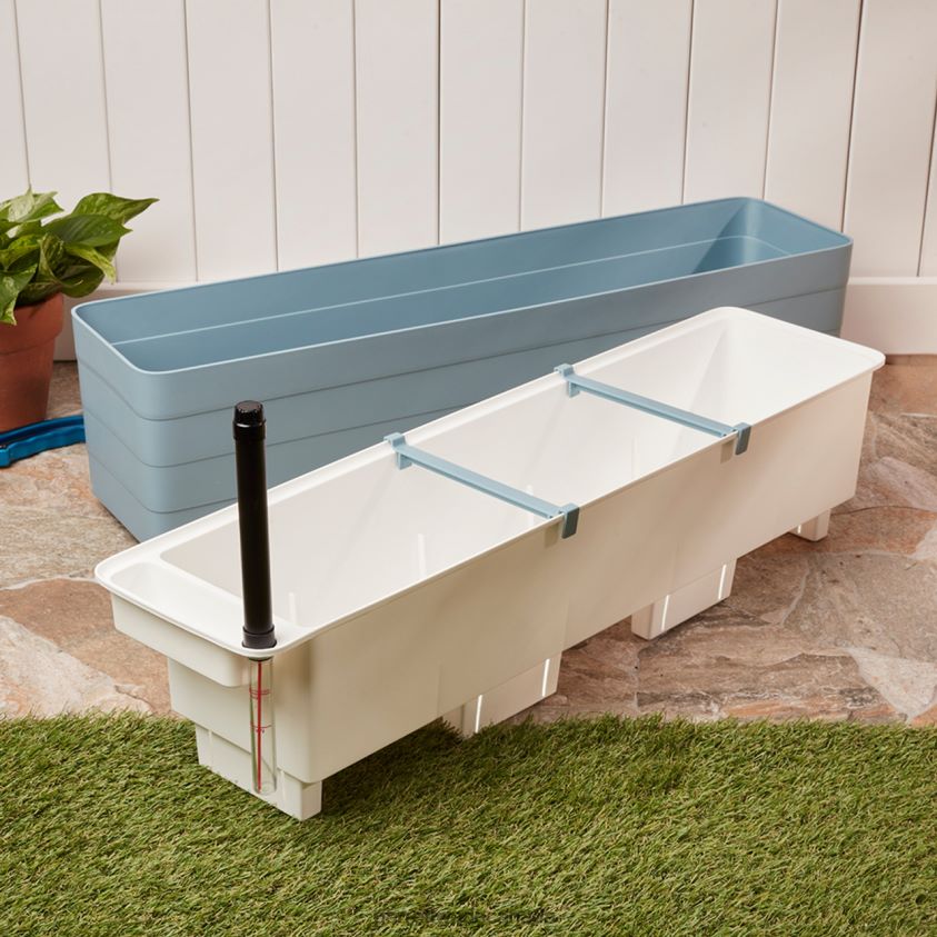 Garrett Wade Self-Watering Window Planters - 23'' Long 8628N2175 Garden