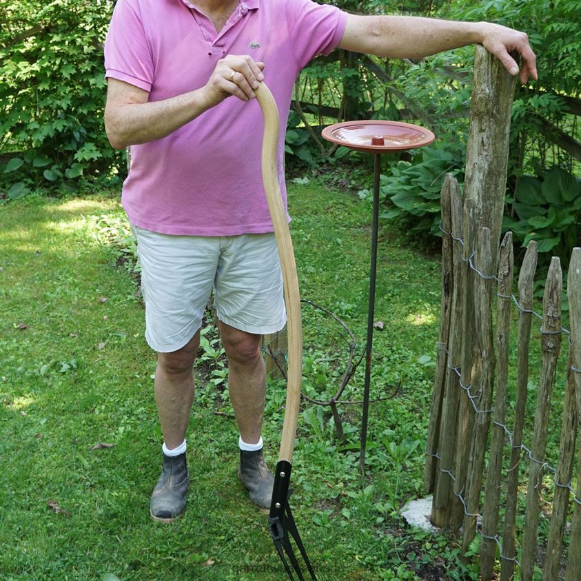 Garrett Wade Terracotta Birdbath On Metal Pole 8628N2184 Garden