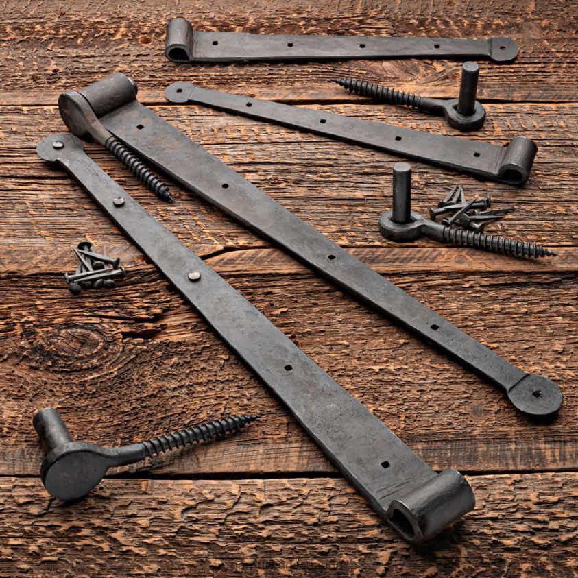 Garrett Wade Traditional Iron Gate & Door Hinges 8628N2142 Garden