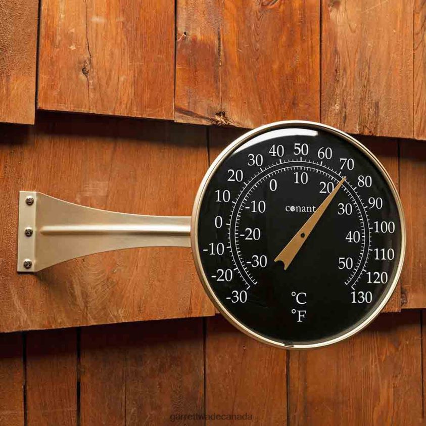 Garrett Wade Unique Large-Dial Window Thermometer 8628N2177 Garden