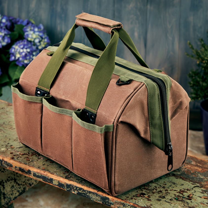 Garrett Wade Waxed Canvas Doctor's Style Bag 8628N2141 Garden