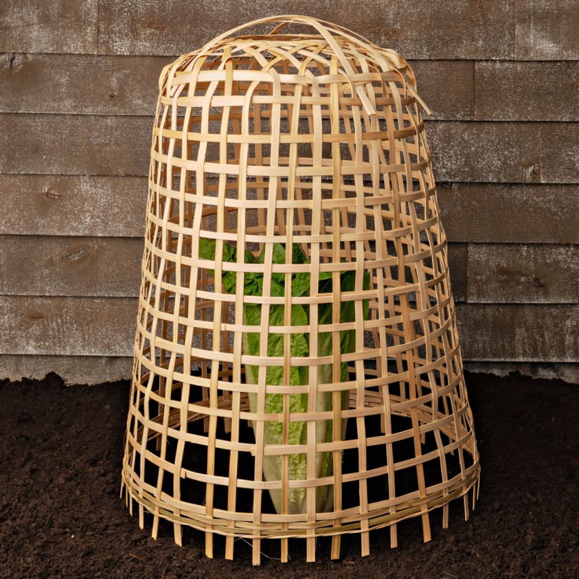 Garrett Wade Woven Bamboo Garden Cloche 8628N2152 Garden