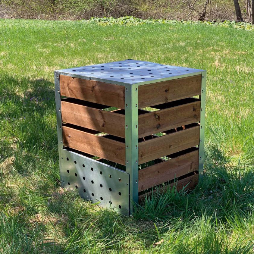 Garrett Wade 124 Gallon Plastic-Free Composter 8628N2191 Garden