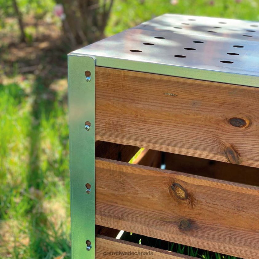 Garrett Wade 124 Gallon Plastic-Free Composter 8628N2191 Garden