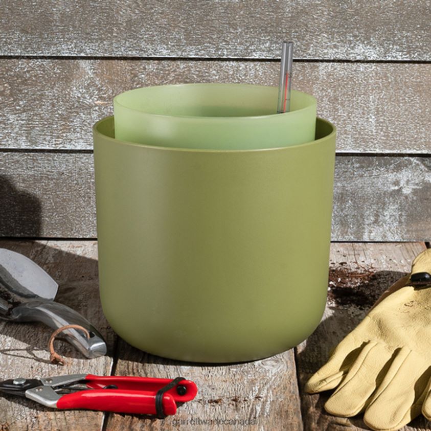 Garrett Wade Self-Watering Round Planter 8628N2264 Garden