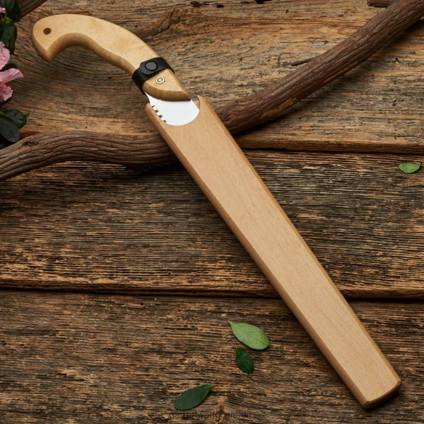 Garrett Wade 12'' Fast-Cut Pruning Saw & Holster 8628N234 Garden