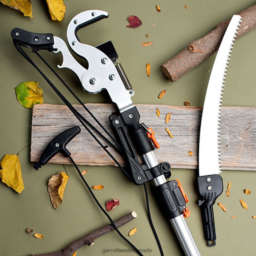 Garrett Wade Extendable Jumbo Pole Saw & Pruner 8628N24 Garden