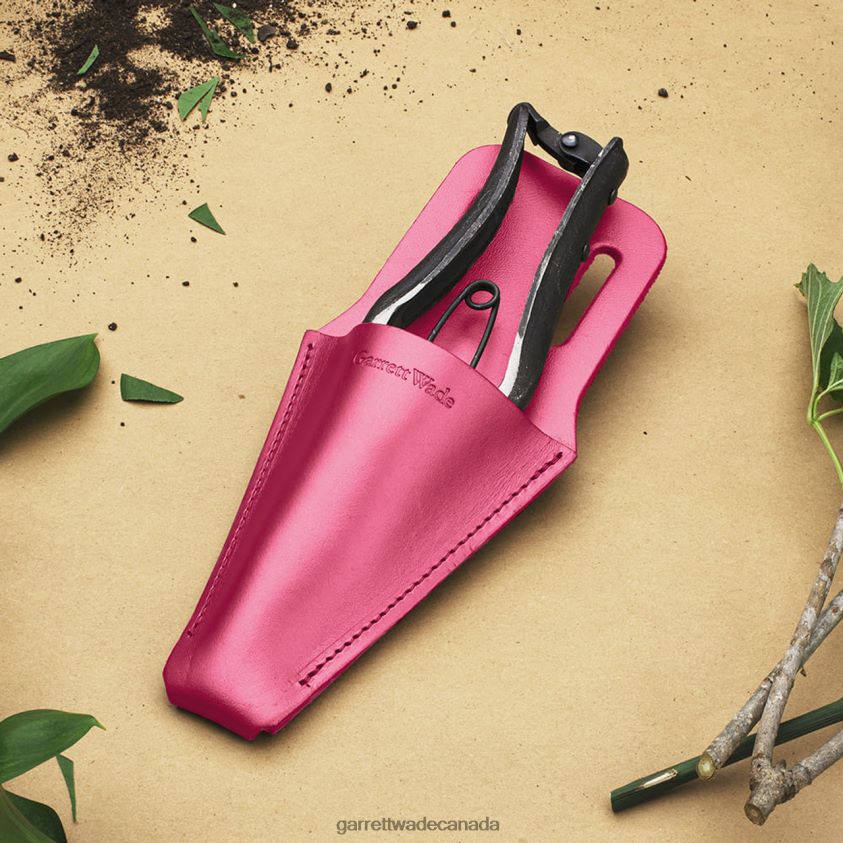 Garrett Wade Forged Pruner & French Leather Sheath Set 8628N235 Garden