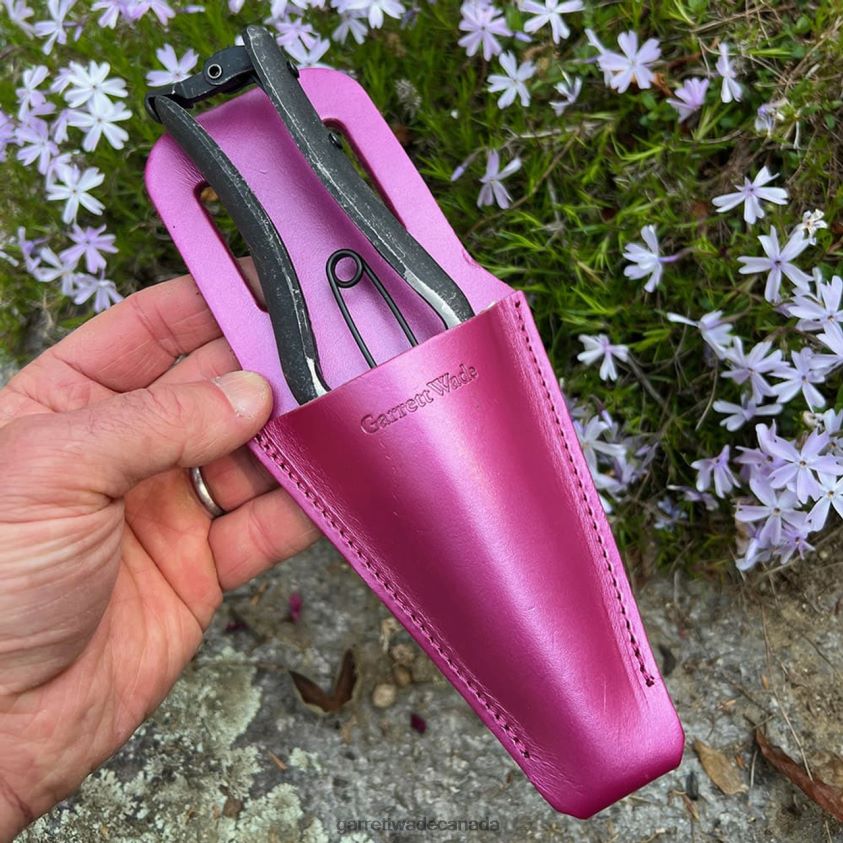 Garrett Wade Forged Pruner & French Leather Sheath Set 8628N235 Garden