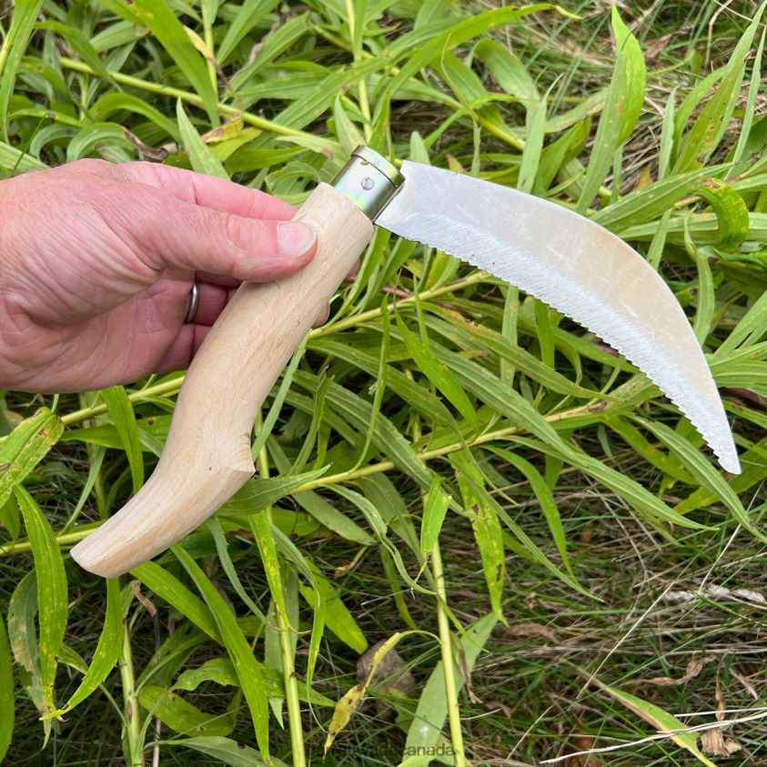 Garrett Wade Long Bladed Folding Harvest Knife 8628N250 Garden