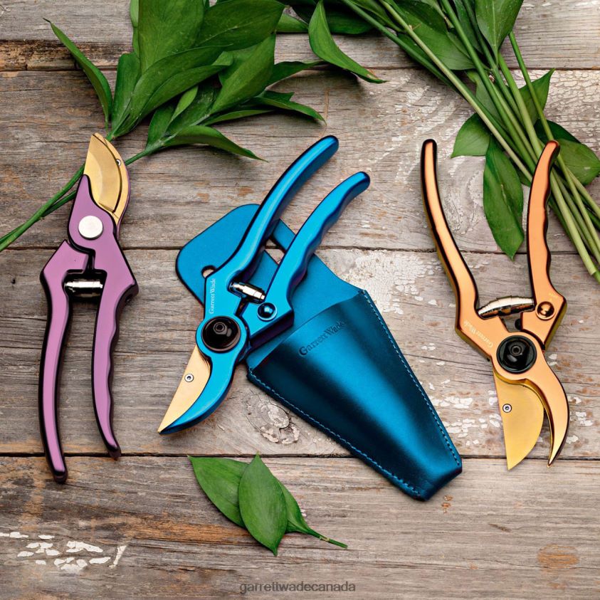 Garrett Wade Ultra-Sharp Colorful Pruners 8628N215 Garden