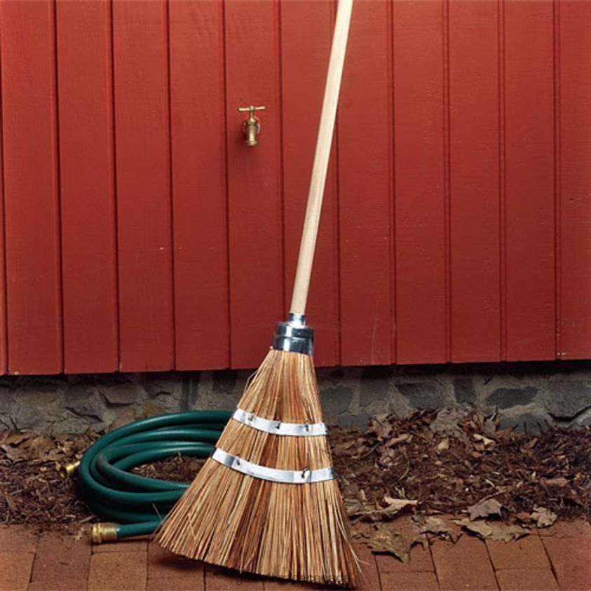 Garrett Wade Two Long-Lasting Garden Brooms 8628N2268 Garden