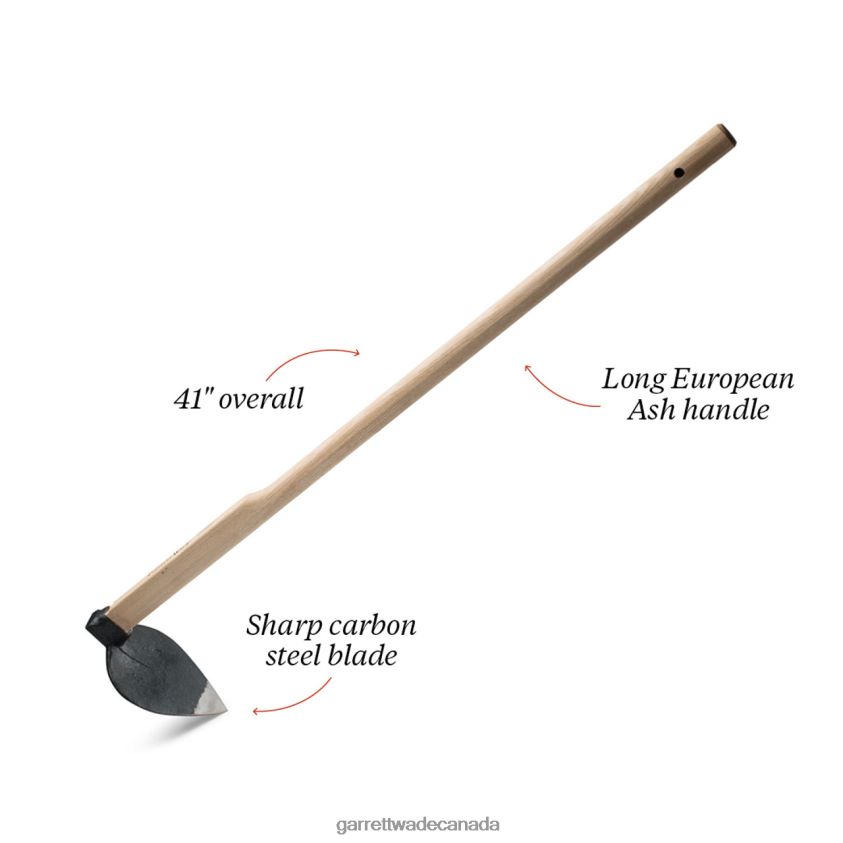 Garrett Wade Wide Heart-Shaped Hoe 8628N2117 Garden