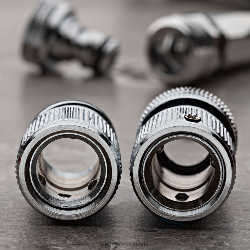 Garrett Wade Individual Quick-Release Chrome Hose Fittings 8628N2246 Garden