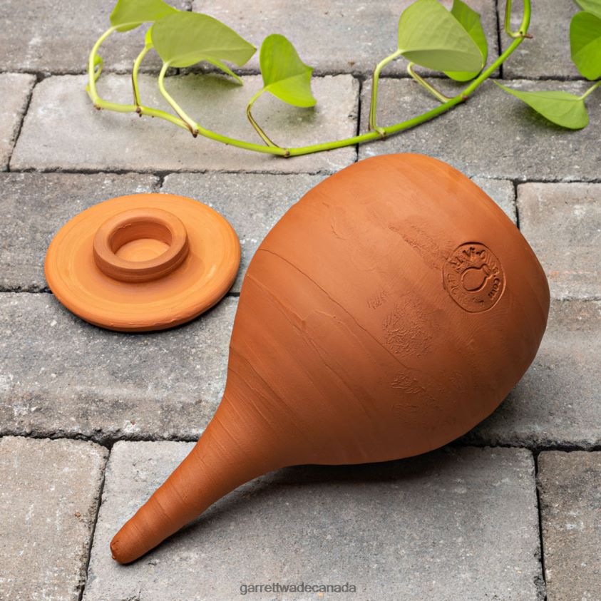Garrett Wade Medium Teardrop-Shaped Terracotta Container Plant Hydrator 8628N2233 Garden