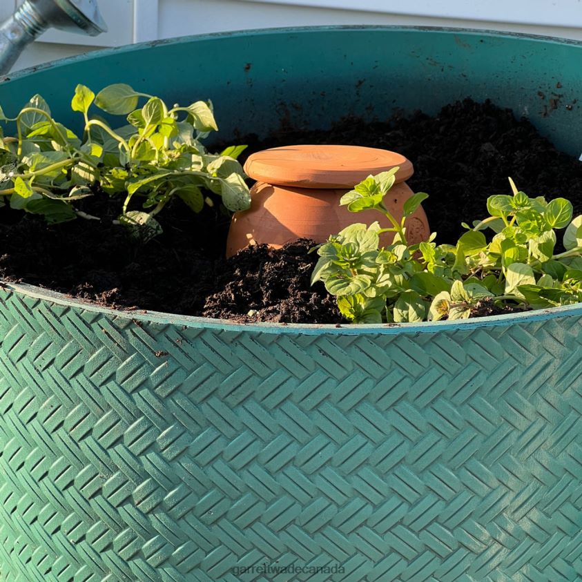 Garrett Wade Medium Teardrop-Shaped Terracotta Container Plant Hydrator 8628N2233 Garden