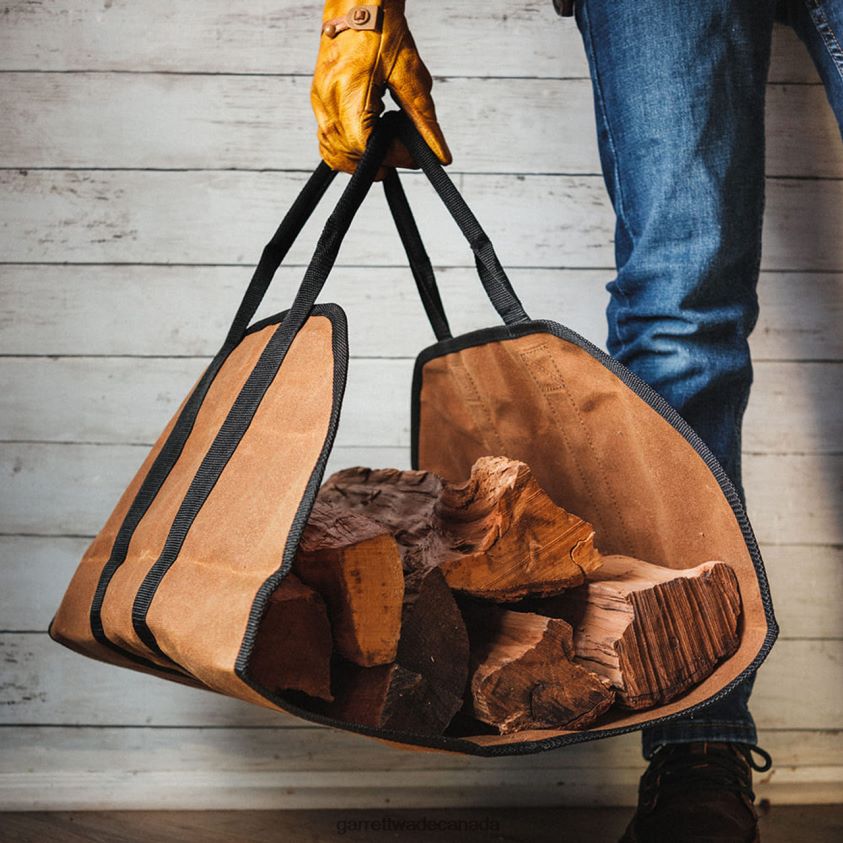 Garrett Wade Premium Waxed Canvas Log Carrier 8628N2967 Home & Kitchen