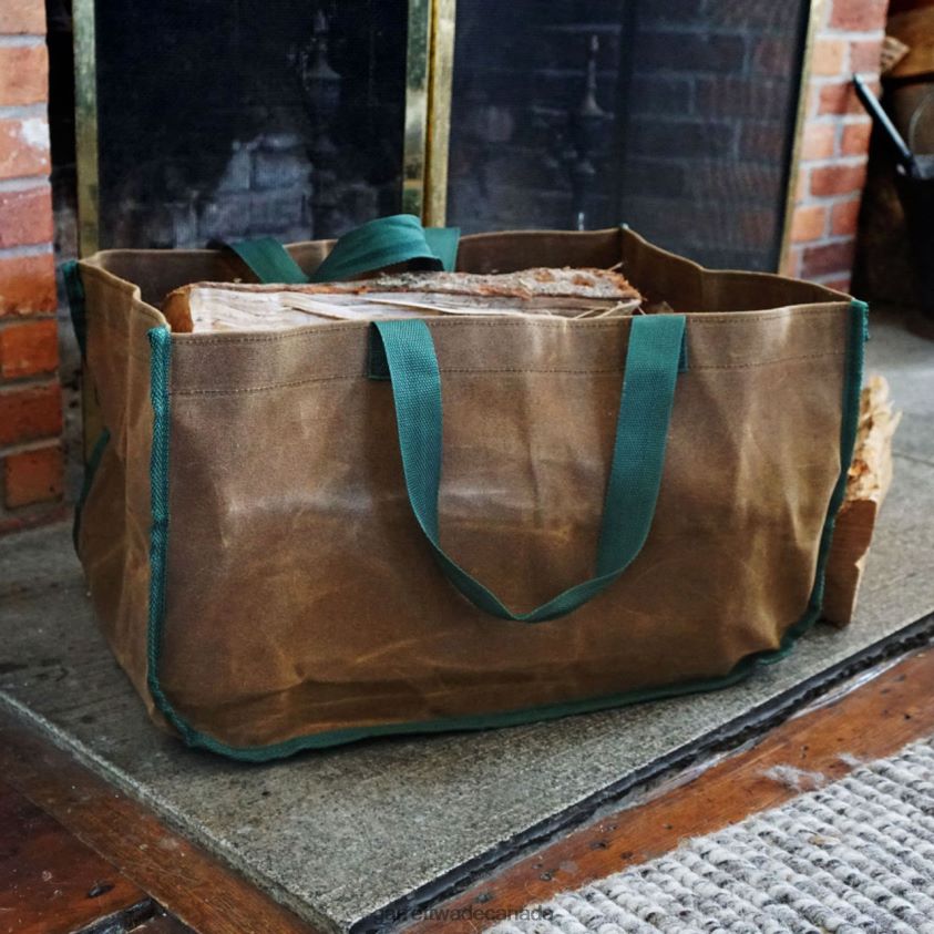 Garrett Wade Waxed Canvas Log Carriers 8628N2979 Home & Kitchen