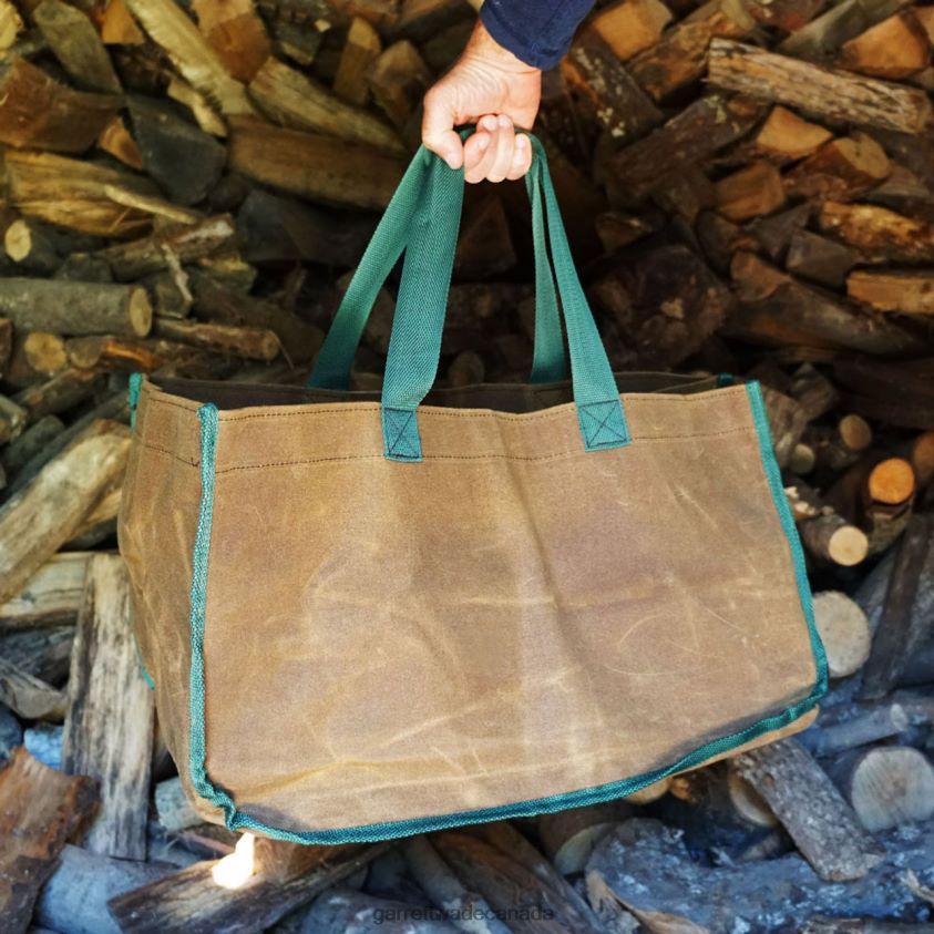 Garrett Wade Waxed Canvas Log Carriers 8628N2979 Home & Kitchen