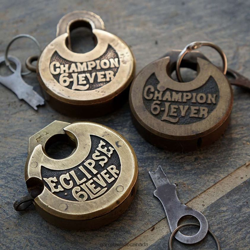 Garrett Wade Antique Pancake 6-Lever Lock 8628N21005 Home & Kitchen