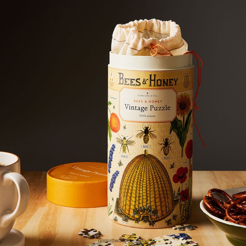 Garrett Wade 1000 Piece Jigsaw Puzzles with Vintage Imagery 8628N2940 Home & Kitchen