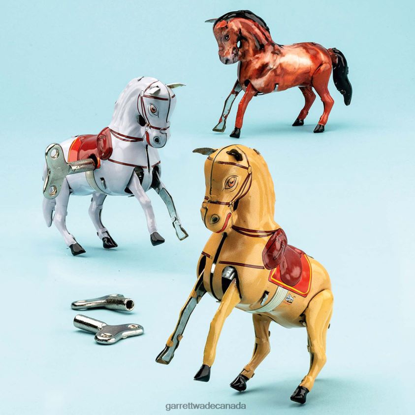 Garrett Wade Set of 3 Bucking Horse Windup Toys 8628N2939 Home & Kitchen