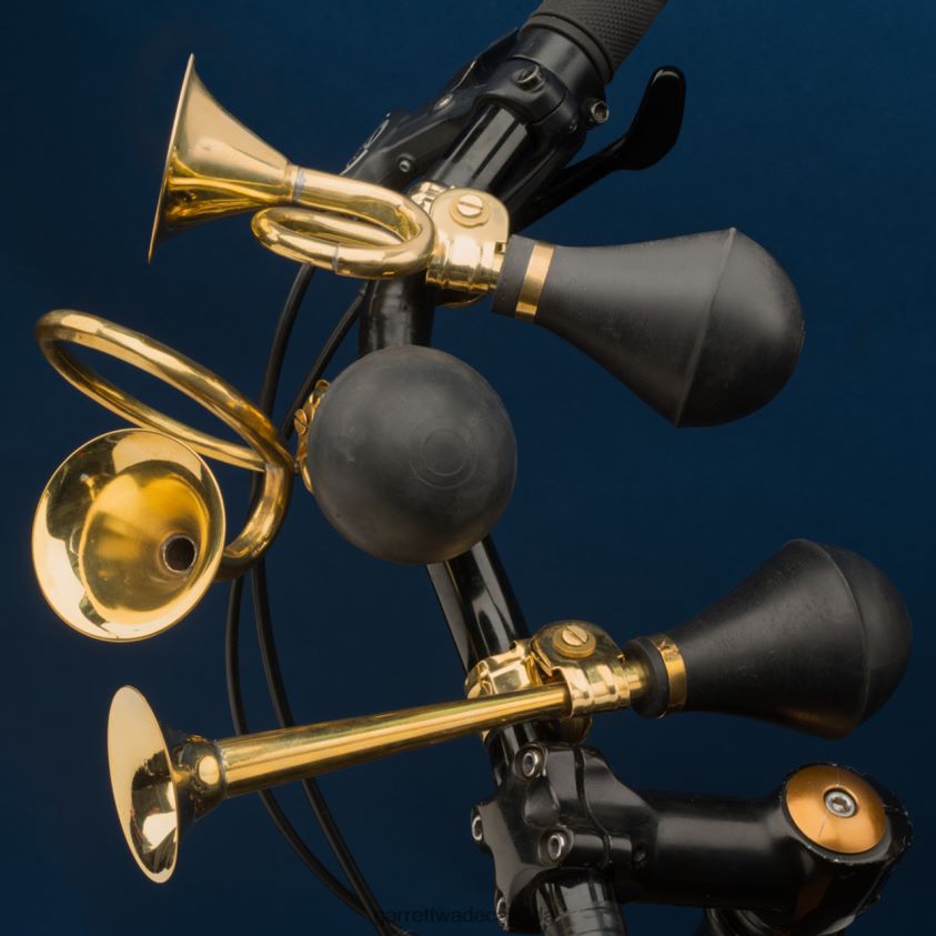 Garrett Wade Solid Brass Bike Horns 8628N2928 Home & Kitchen