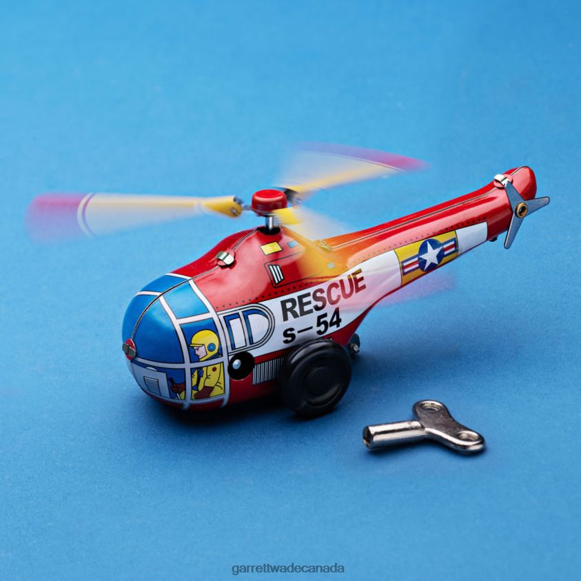 Garrett Wade Windup Tin Rescue Helicopter 8628N2944 Home & Kitchen