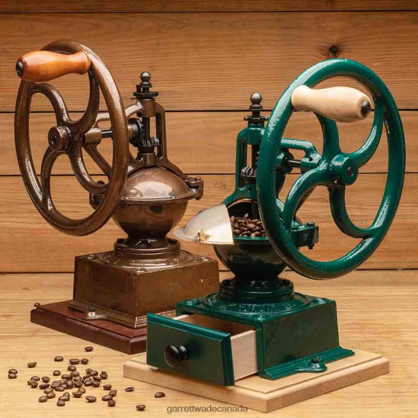 Garrett Wade Italian Hand Crank ''Burr-Style'' Coffee Grinder 8628N2864 Home & Kitchen