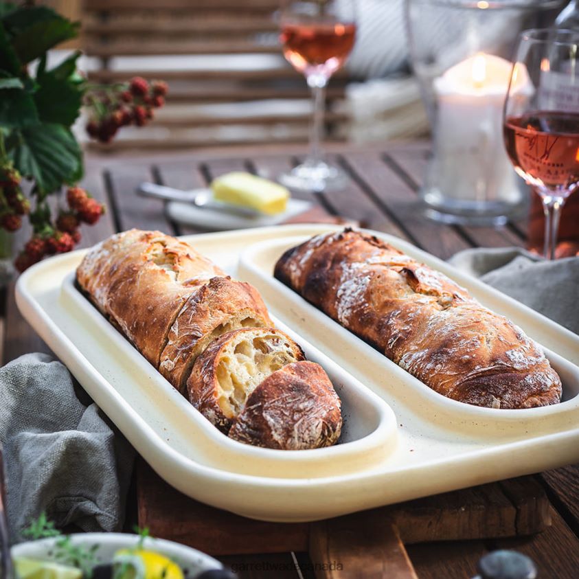 Garrett Wade Ceramic Baguette Baker 8628N2750 Home & Kitchen