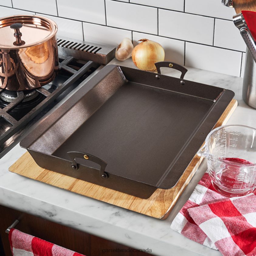 Garrett Wade Netherton Black Iron Roasting Pan 8628N2757 Home & Kitchen