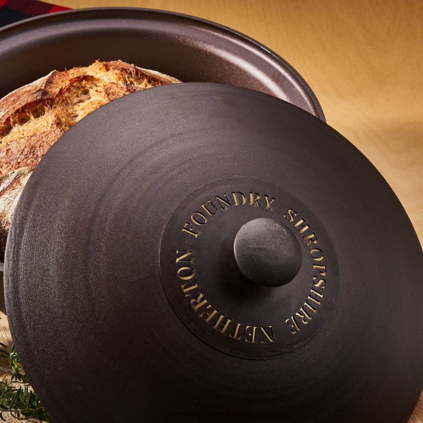 Garrett Wade Netherton Hand Spun Iron Casserole 8628N2762 Home & Kitchen