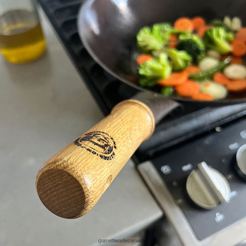 Garrett Wade Netherton Long-Handled Spun Iron Wok 8628N2758 Home & Kitchen