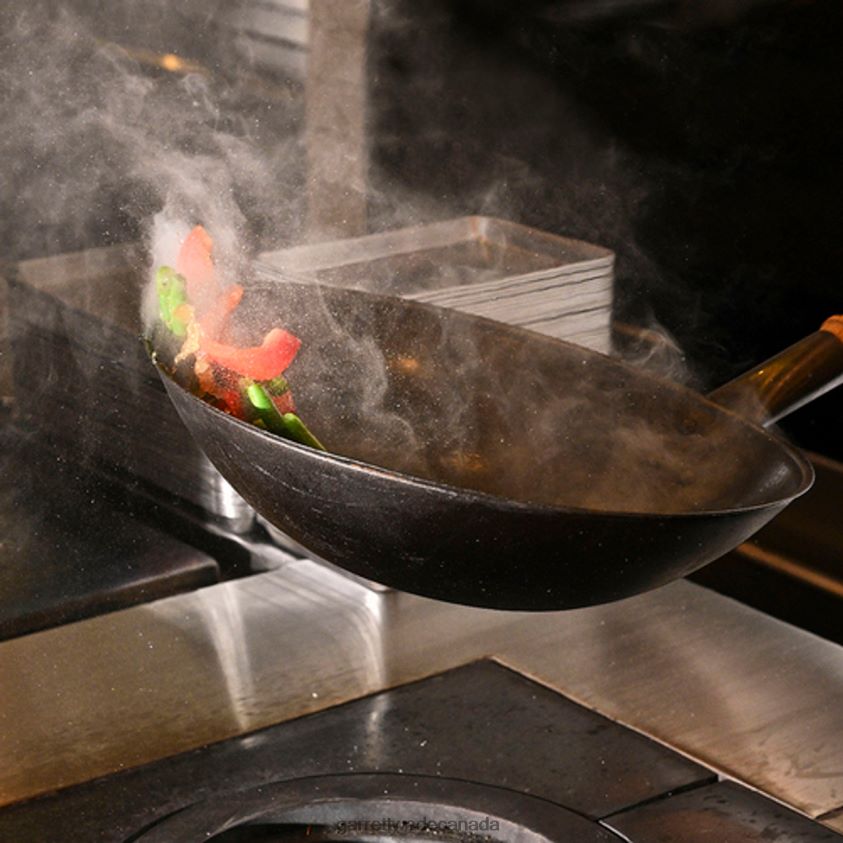 Garrett Wade Netherton Long-Handled Spun Iron Wok 8628N2758 Home & Kitchen