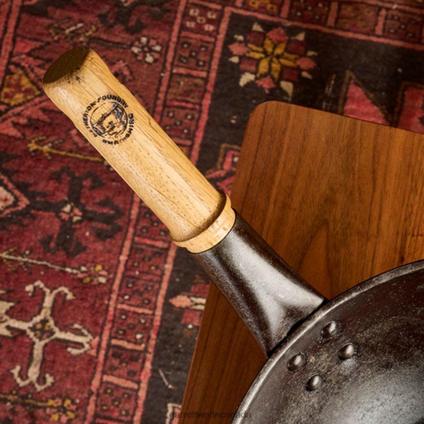 Garrett Wade Netherton Long-Handled Spun Iron Wok 8628N2758 Home & Kitchen