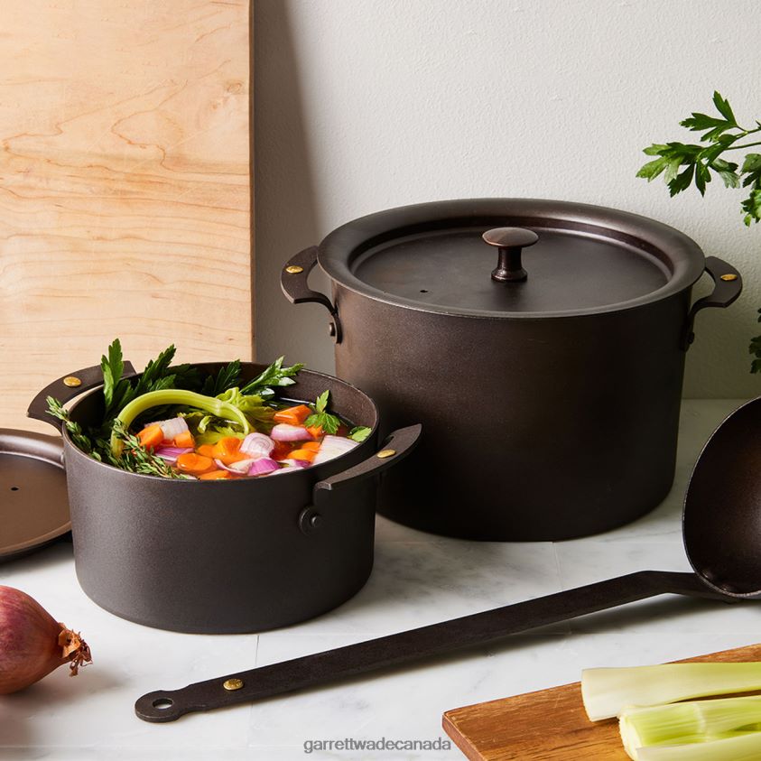 Garrett Wade Netherton Spun Iron Stock Pots 8628N2755 Home & Kitchen