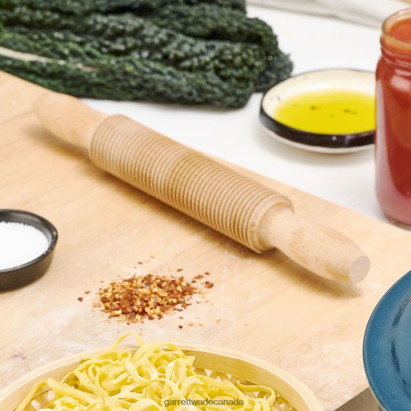 Garrett Wade Italian Beechwood Pasta Rolling Pins Set 8628N2829 Home & Kitchen