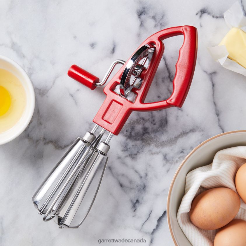 Garrett Wade Italian-Made Hand Mixer - Red 8628N2845 Home & Kitchen
