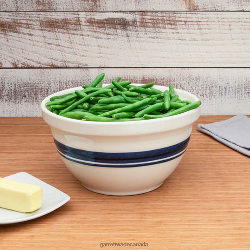 Garrett Wade Set of Three USA Made Classic Stoneware Mixing Bowls 8628N2842 Home & Kitchen