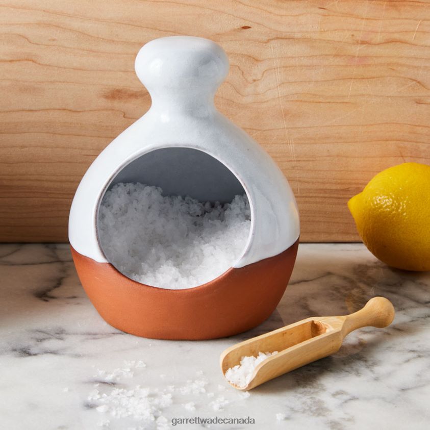 Garrett Wade Terracotta Salt Storage Set 8628N2878 Home & Kitchen
