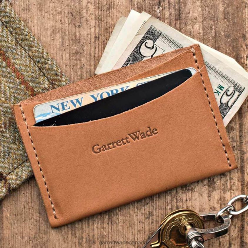 Garrett Wade Handsome Leather Wallet & Card Holder 8628N21064 Home & Kitchen